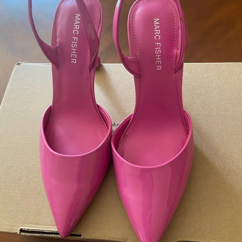 Marc Fisher Hot Pink heels